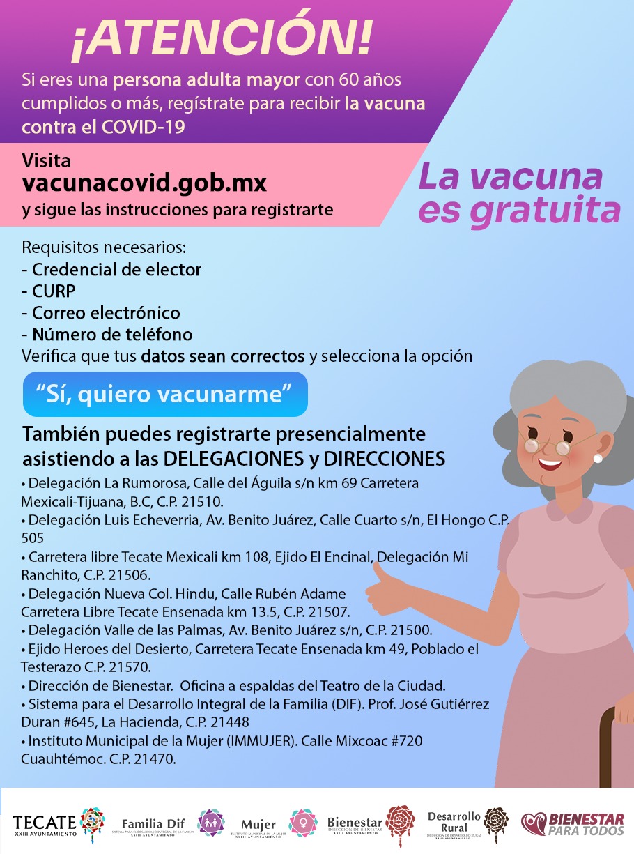 Vacuna, registro, documentos