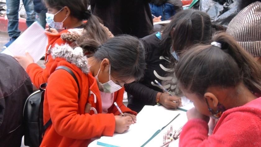 Migrantes, derechos humanos, El Chaparral, ayuntamiento