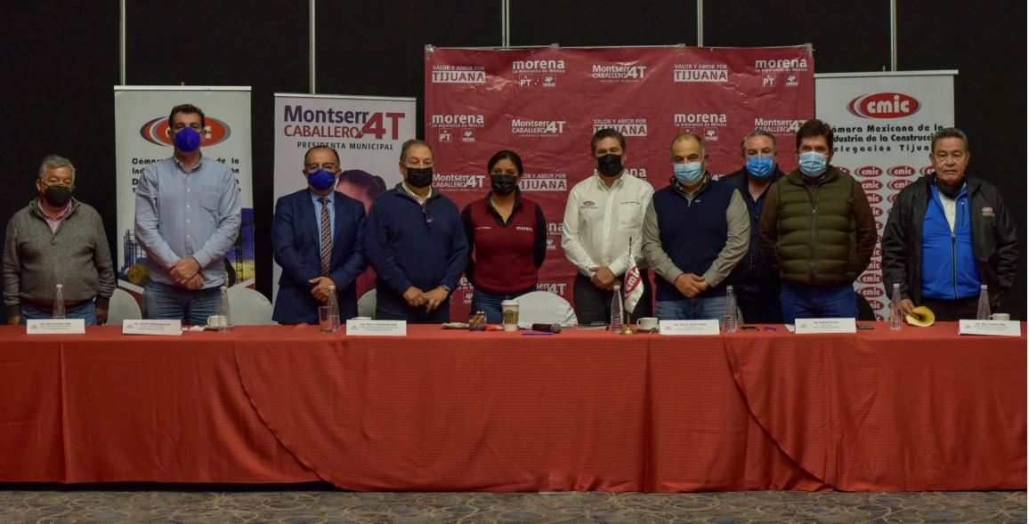 Montserrat Caballero Ramírez, Juntos Haremos Historia por Baja California , elecciones, candidaturas