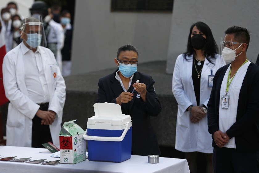 Secretario de salud, Covid-19, segunda dosis, vacunación