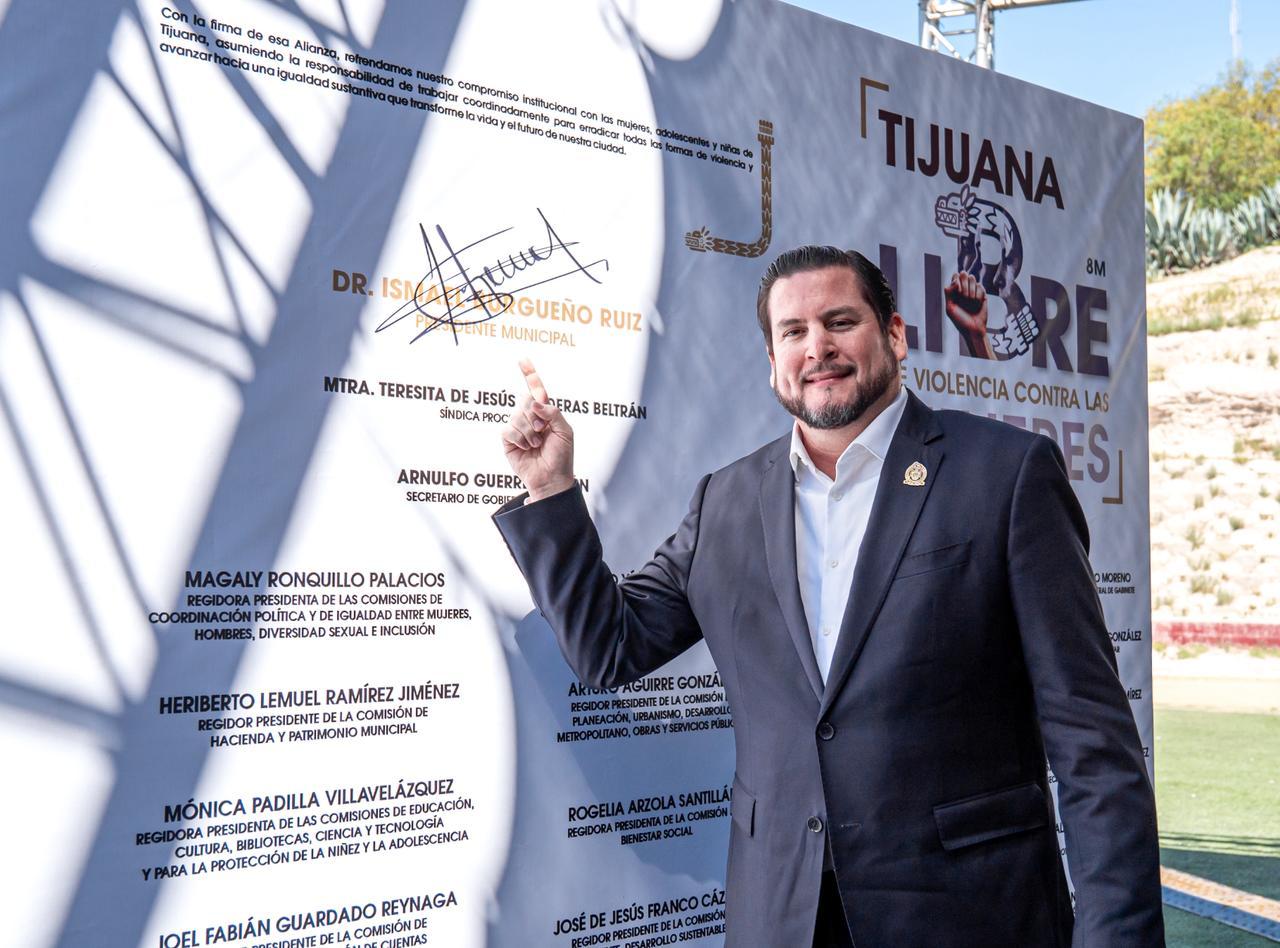 Firma Ismael Burgueño Alianza por una Tijuana Libre de Violencia contra ...